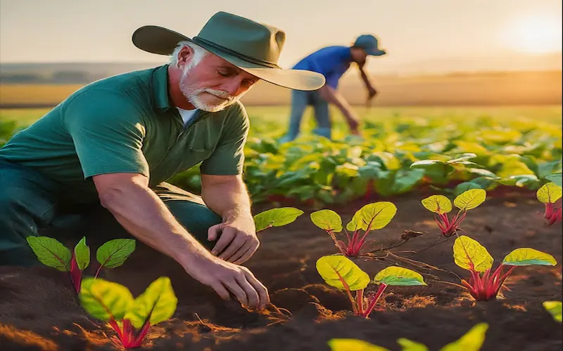 Beetroot planting