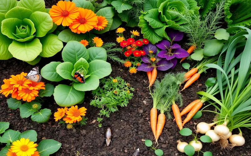 Best companion plants for collard greens