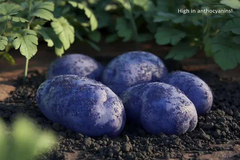 Blue Potatoes