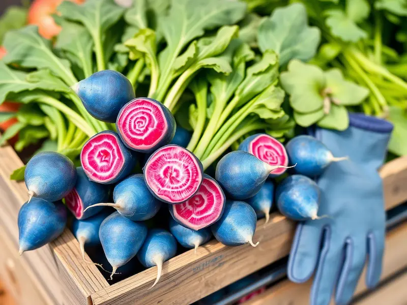 China Rose blue radishes