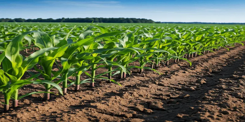 corn plant vegetative growth