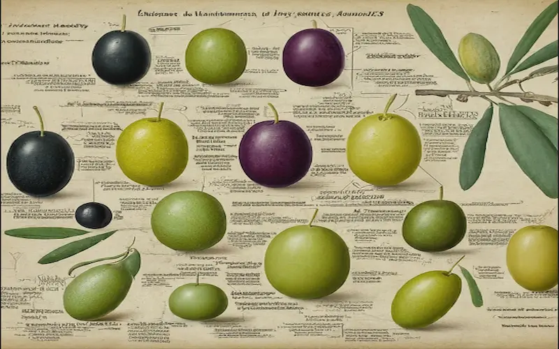 Types of olives