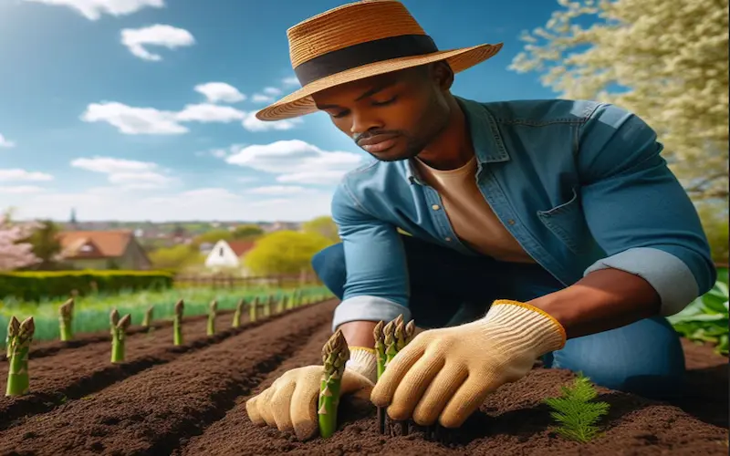 Planting Asparagus