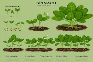 Spinach Growing Stages: The Secret to a Lush Harvest.